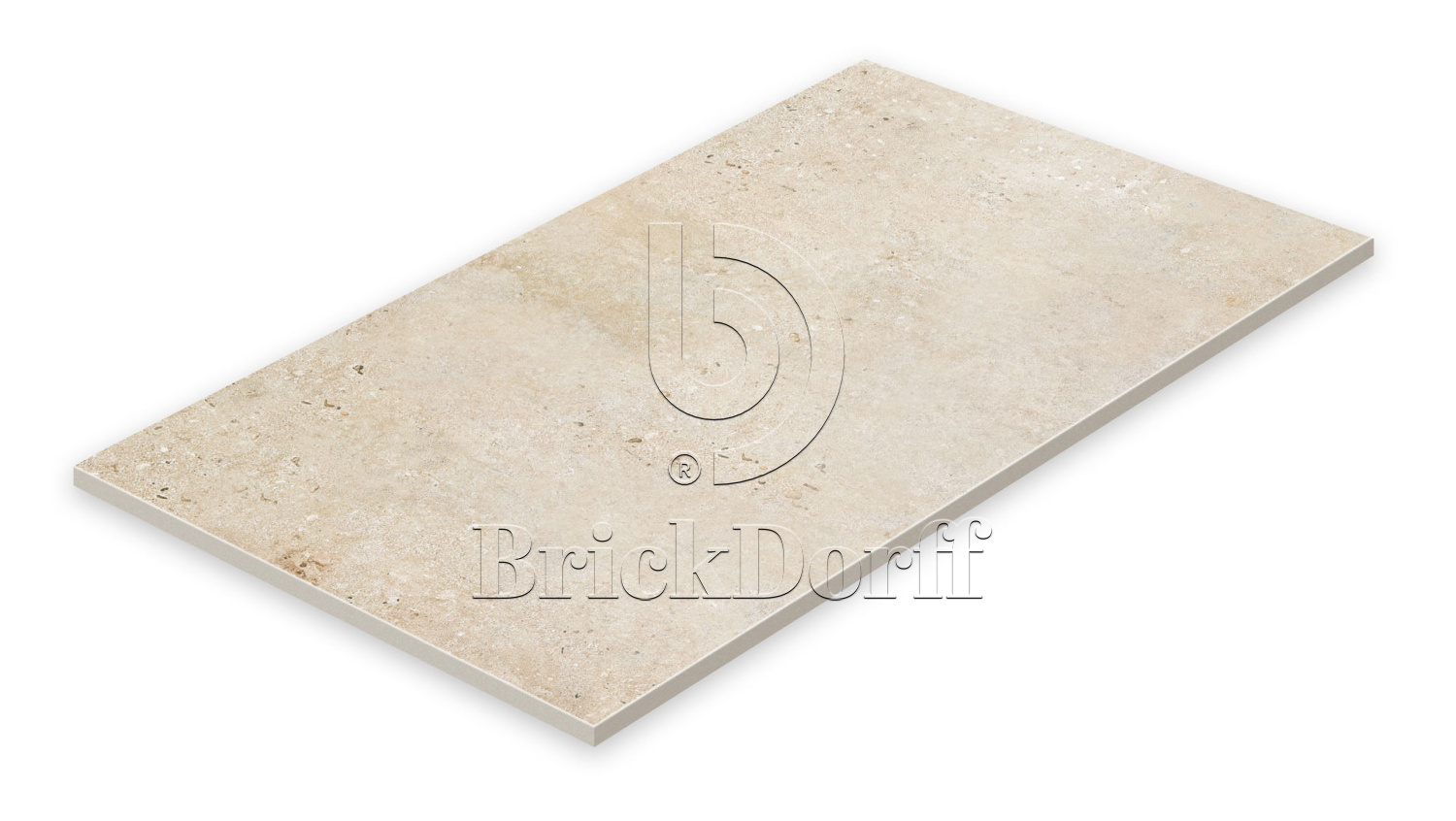 Клинкерная Плитка напольная противоскользящая Stroeher KERAPLATTE GRAVEL BLEND 960 beige 594*294*10 мм