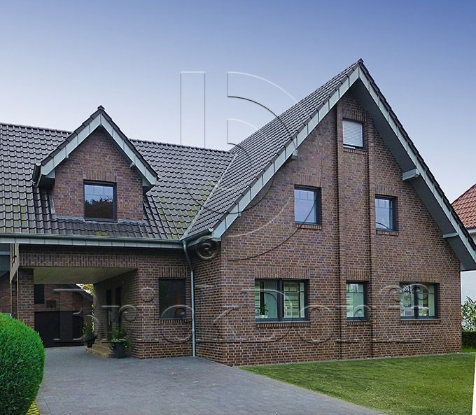 Кирпич облицовочный Клинкерный ABC 7303 Amrum braun-bunt NF 240*115*71 мм