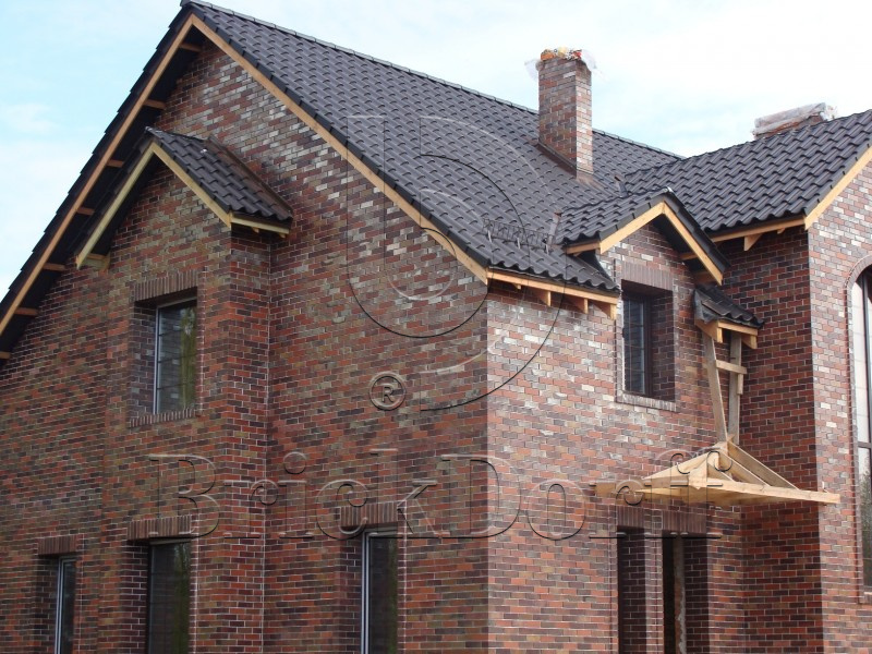 Кирпич облицовочный Клинкерный ABC 7554 Norderney blau-bunt Schmolz glatt  55NF 240*71*55 мм