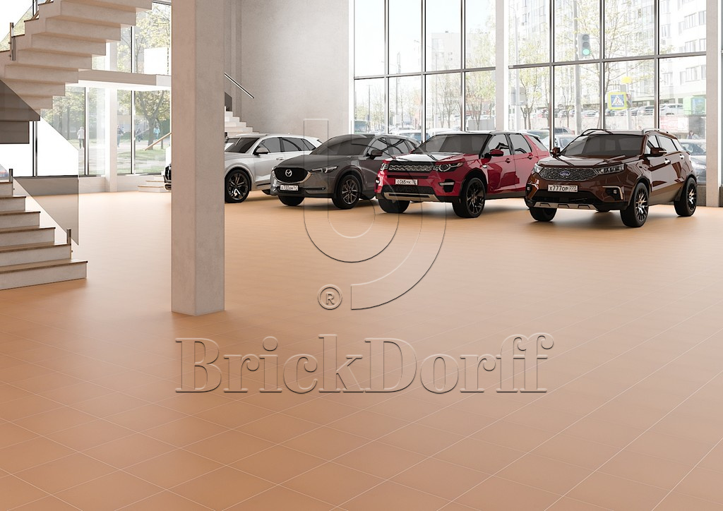 Плитка кислотоупорная и термокислотоупорная керамическая по ГОСТу 961-89 200*200*30 мм