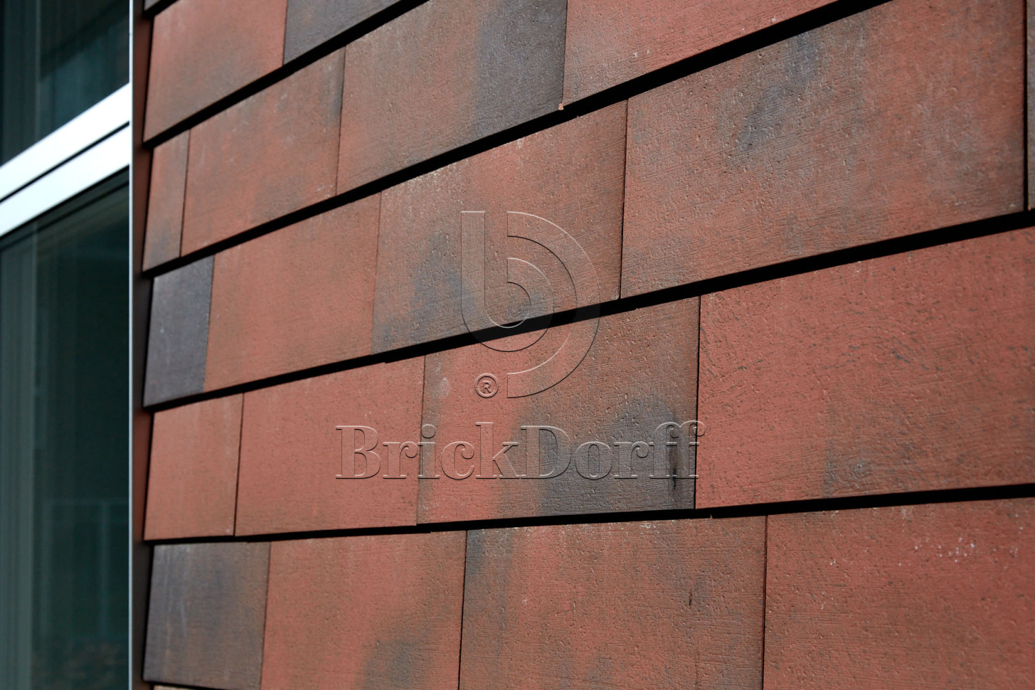 Tempio Rustikotta TONED FLAMED 200x400x14мм Дранка керамическая плитка для навесного вент Фасада и Кровли