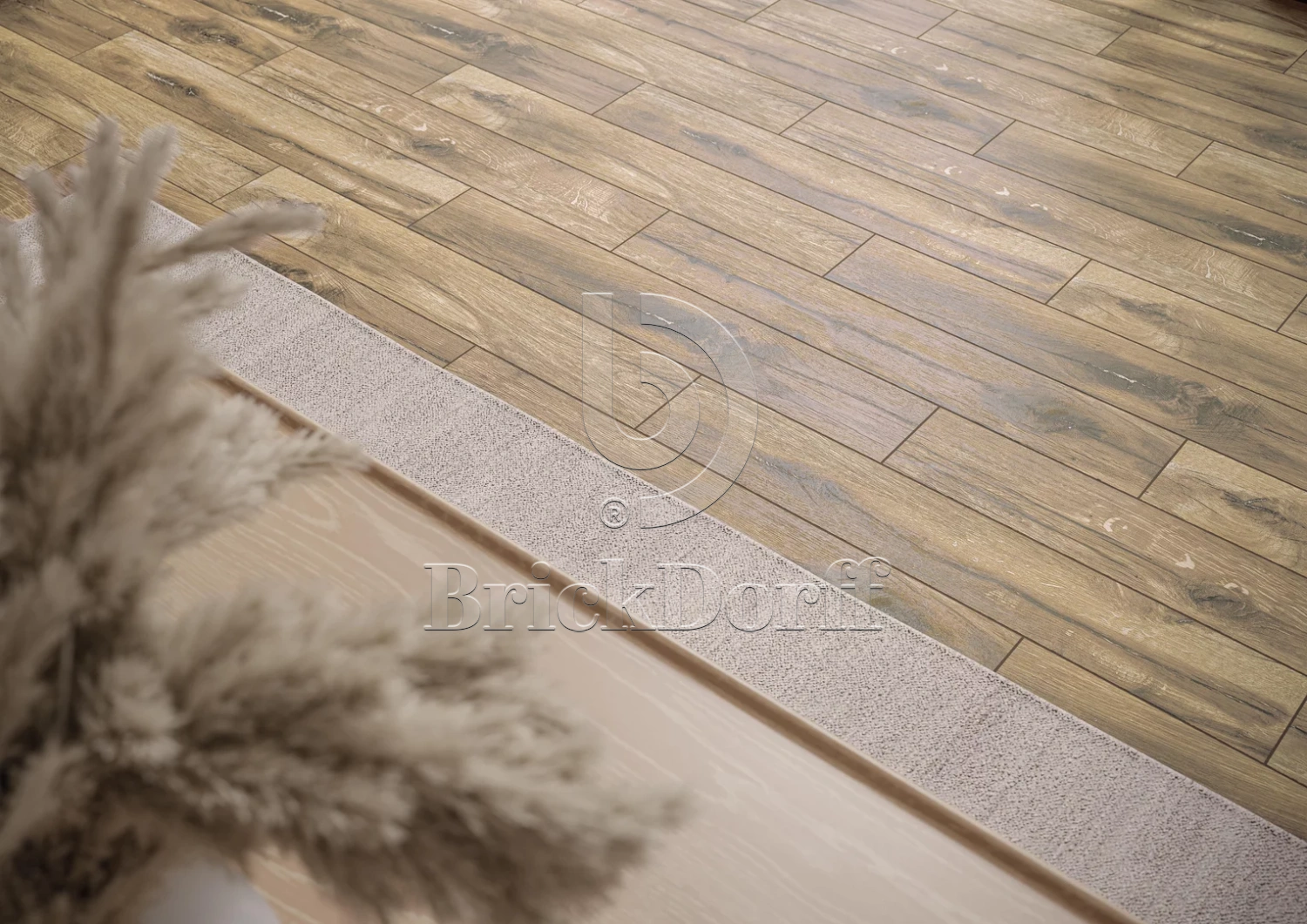 Rustland Naturale Gres 295*1195*20 мм тротуарная плитка уличная, противоскользящая, керамогранитная Paradyz