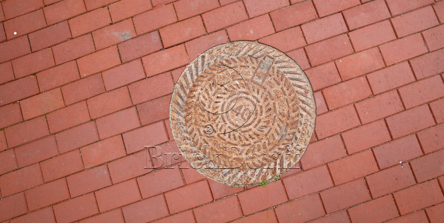 Клинкерная тротуарная плитка - брусчатка Lode JANKA Красная 200х100х70 мм