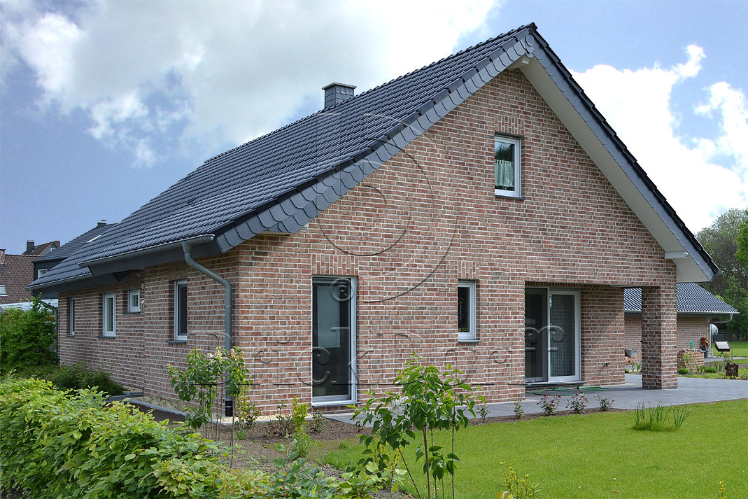 Керамическая черепица рядовая Roben MONZAplus черно-коричневый глазурь