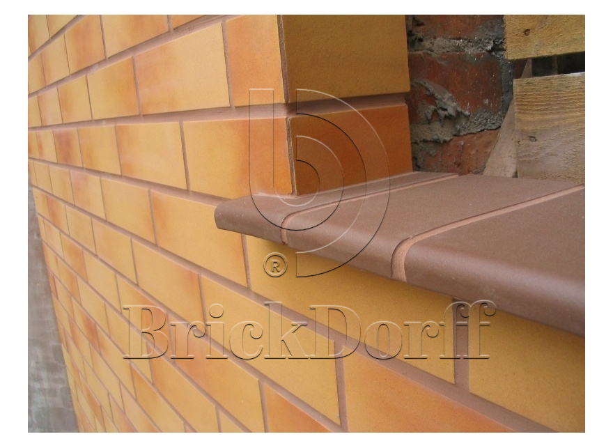 Lanzarote glatt, 240*71*10 мм, Клинкерная фасадная плитка облицовочная под кирпич ABCklinker