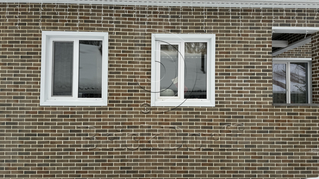 Retro Brick Cardamon фасадная термопанель из пенополиуретана ППУ 65 мм