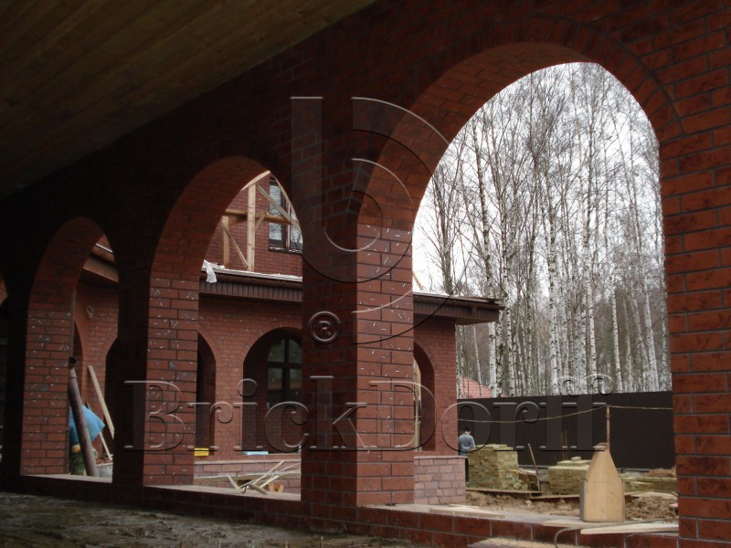 Фасадная Термопанель из пенополистирола ППС 60 мм с клинкерной плиткой Austria Kitzbuhel 240*71*8 мм терракотовая