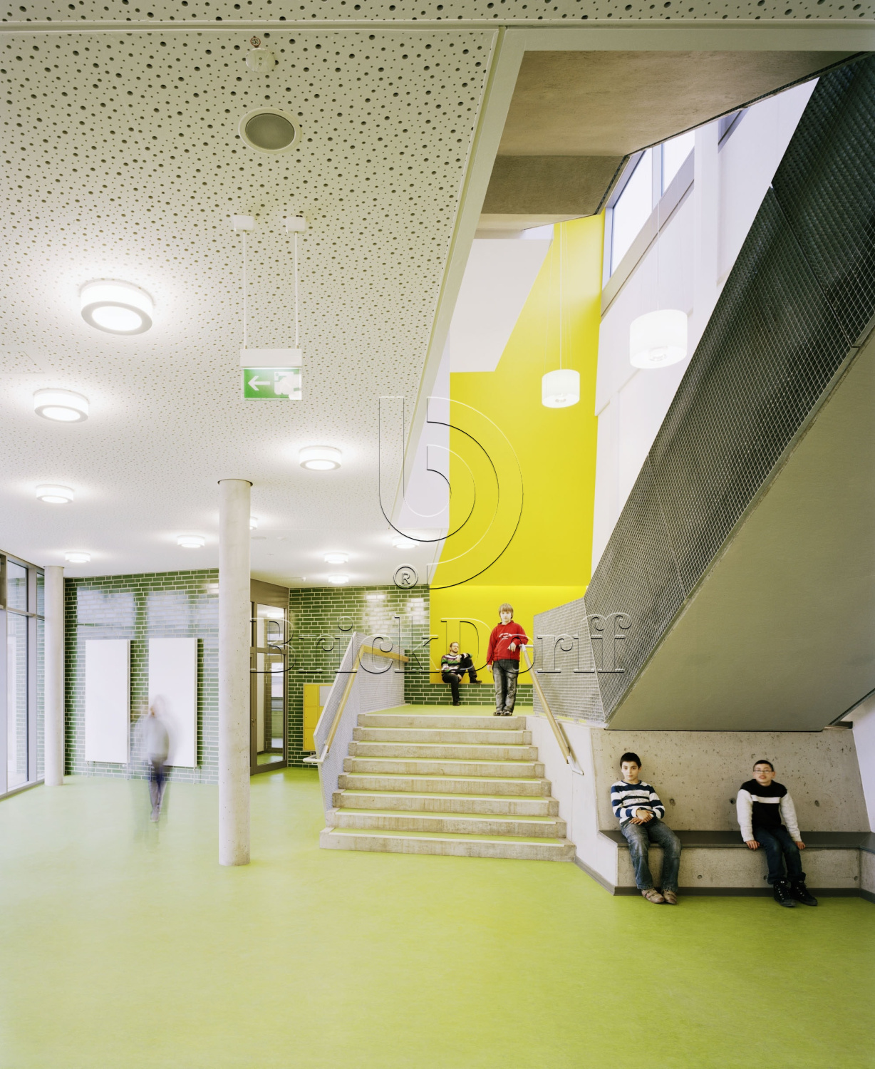 Глазурованная клинкерная фасадная плитка облицовочная под кирпич ABC Gruen 360 зеленая, 240*52*10 мм