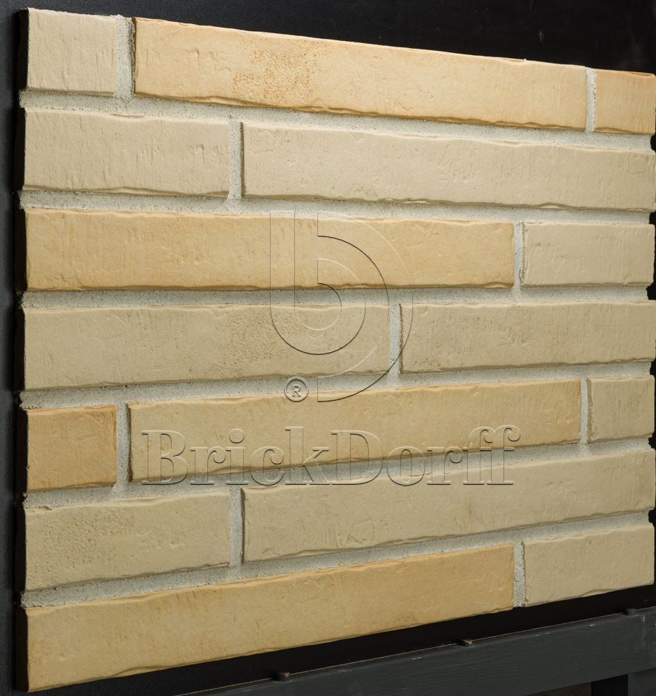 Фасадная ригельная плитка под клинкер Life Brick Лонг 100 микс, 430*52*15 мм