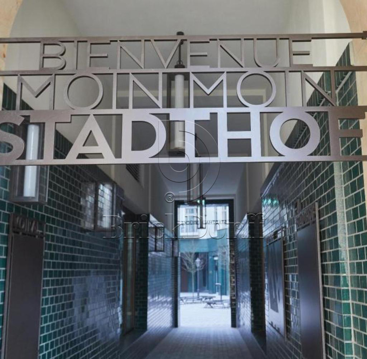 Глазурованная клинкерная фасадная плитка под кирпич Зеленая, 122*69*10 мм