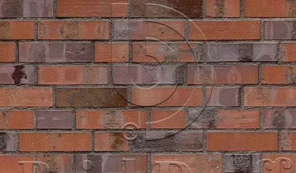 Кирпич облицовочный Клинкерный ABC 8554 Schleswig blau-bunt Kohlebrand Fußsortierung 55NF 240*71*55 мм