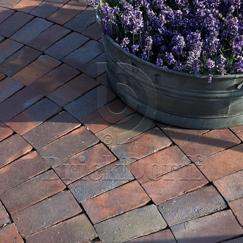 Тротуарная плитка / брусчатка Клинкерная красная LHL klinker ANTIKA 200*100*51 мм