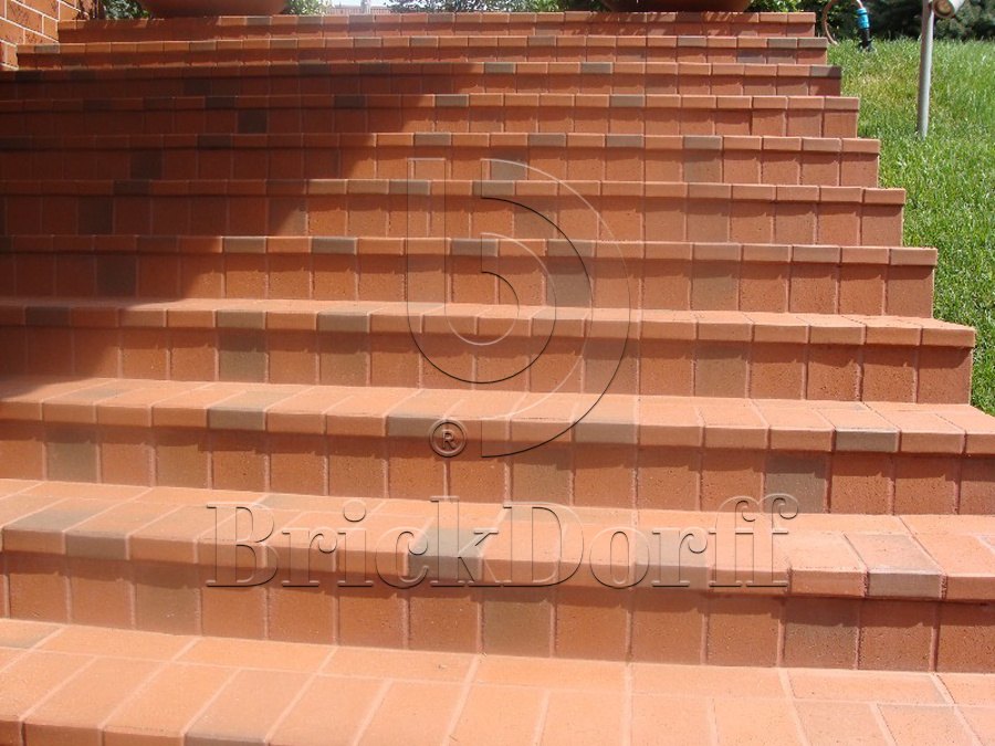 Тротуарная плитка / брусчатка Клинкерная ABC Recker-bunt (Реккер-бунт) 200*100*45 мм