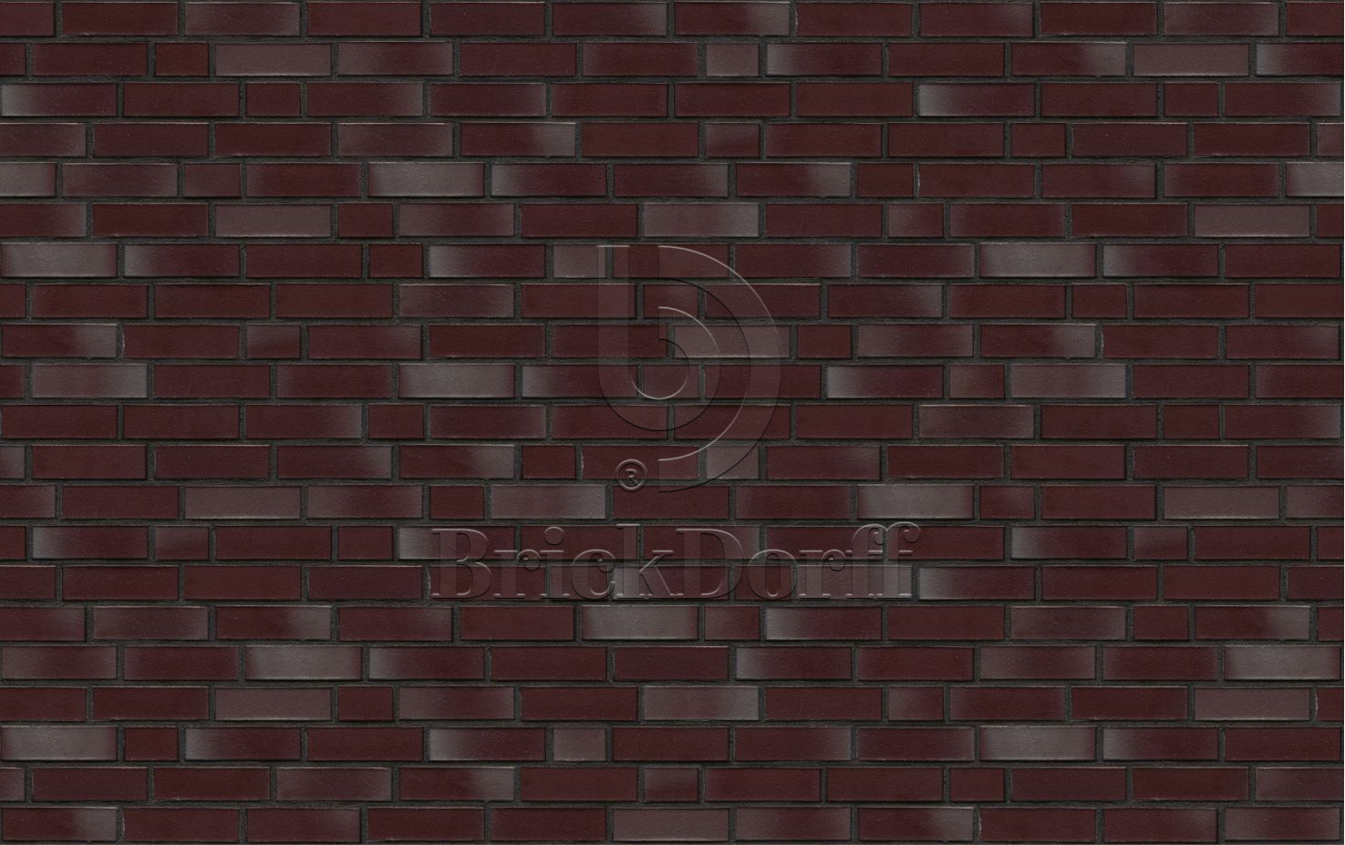 Кирпич облицовочный Клинкерный ABC 4654 Dessau bordeaux-blau glatt NF 240*115*71 мм