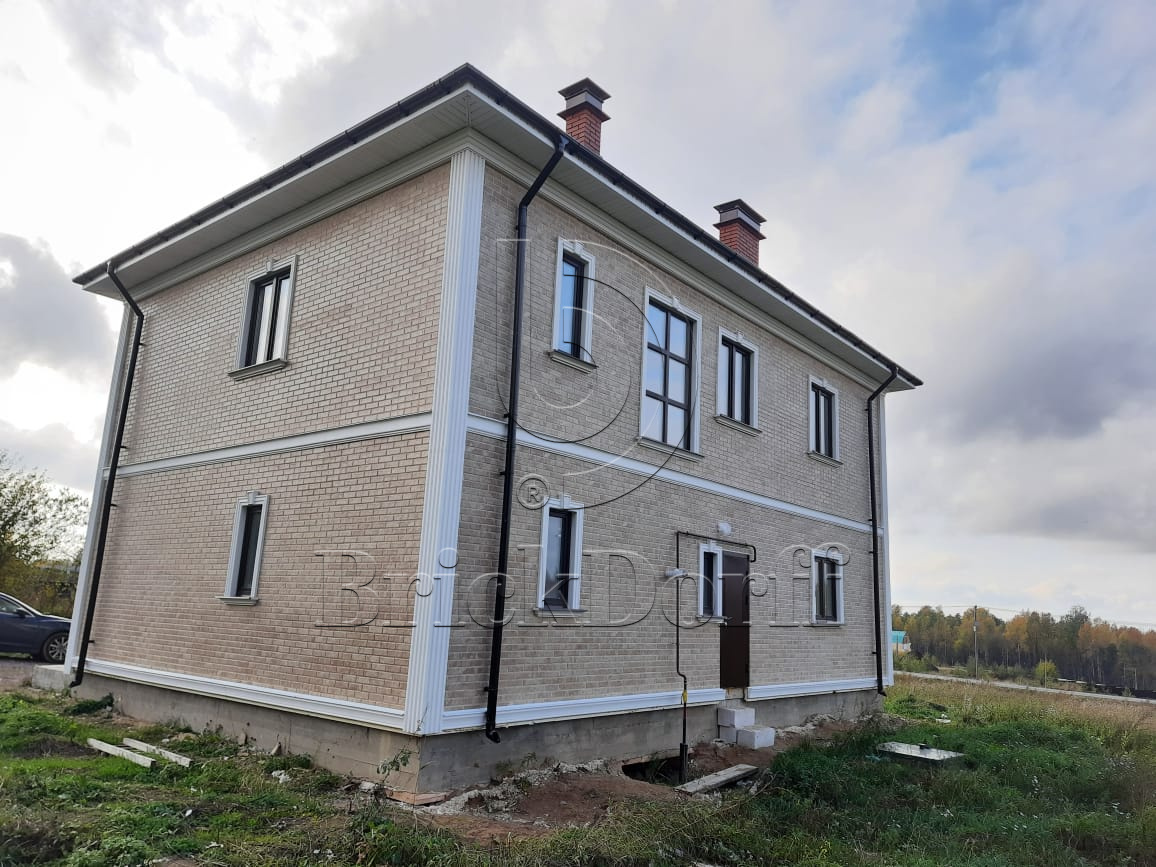 ILARIO BEIGE 245X66х7,4 мм Клинкерная фасадная плитка под кирпич облицовочная бежевая