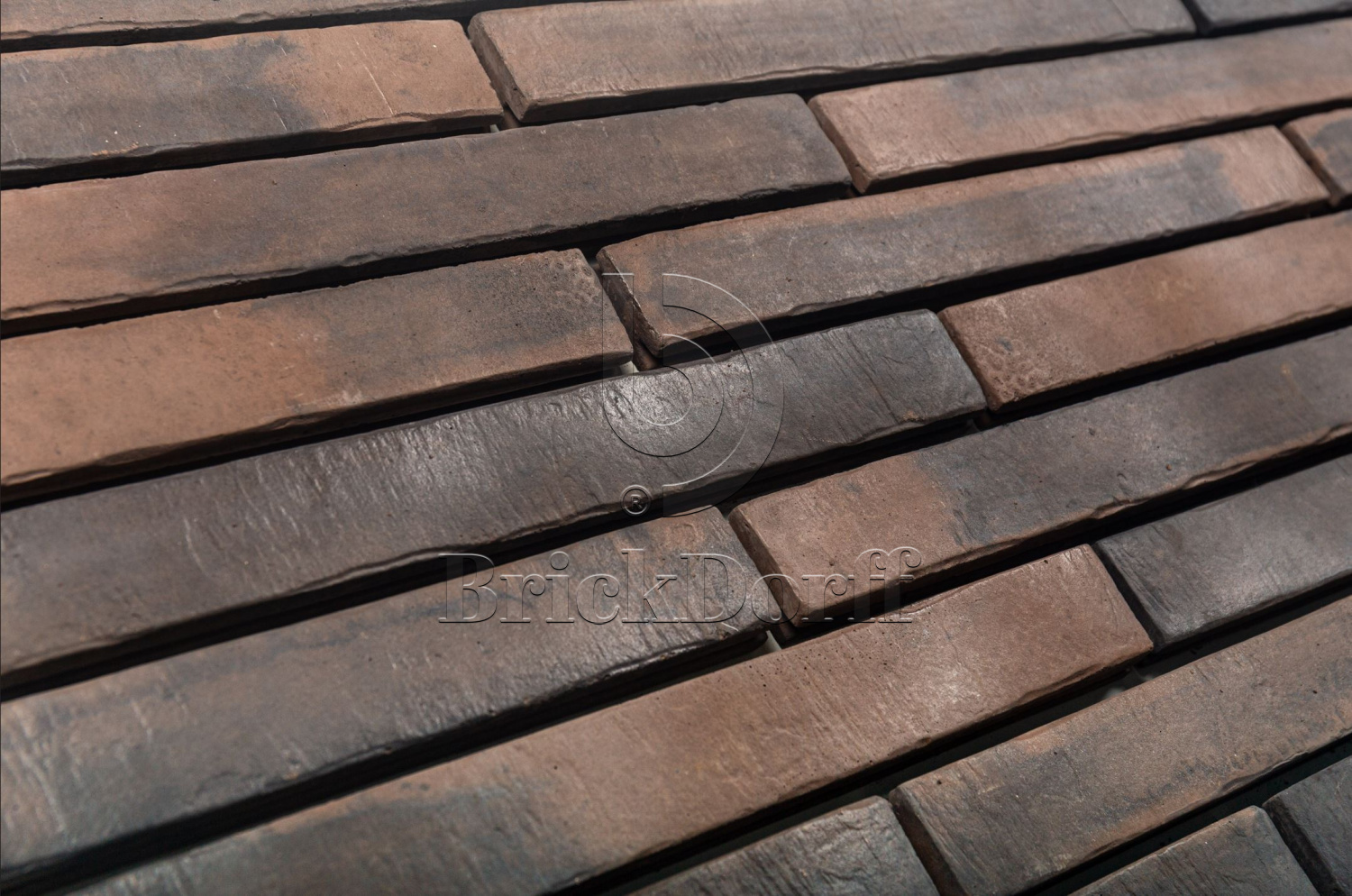 Фасадная ригельная плитка под клинкер Life Brick Лонг 368, 430*52*15 мм