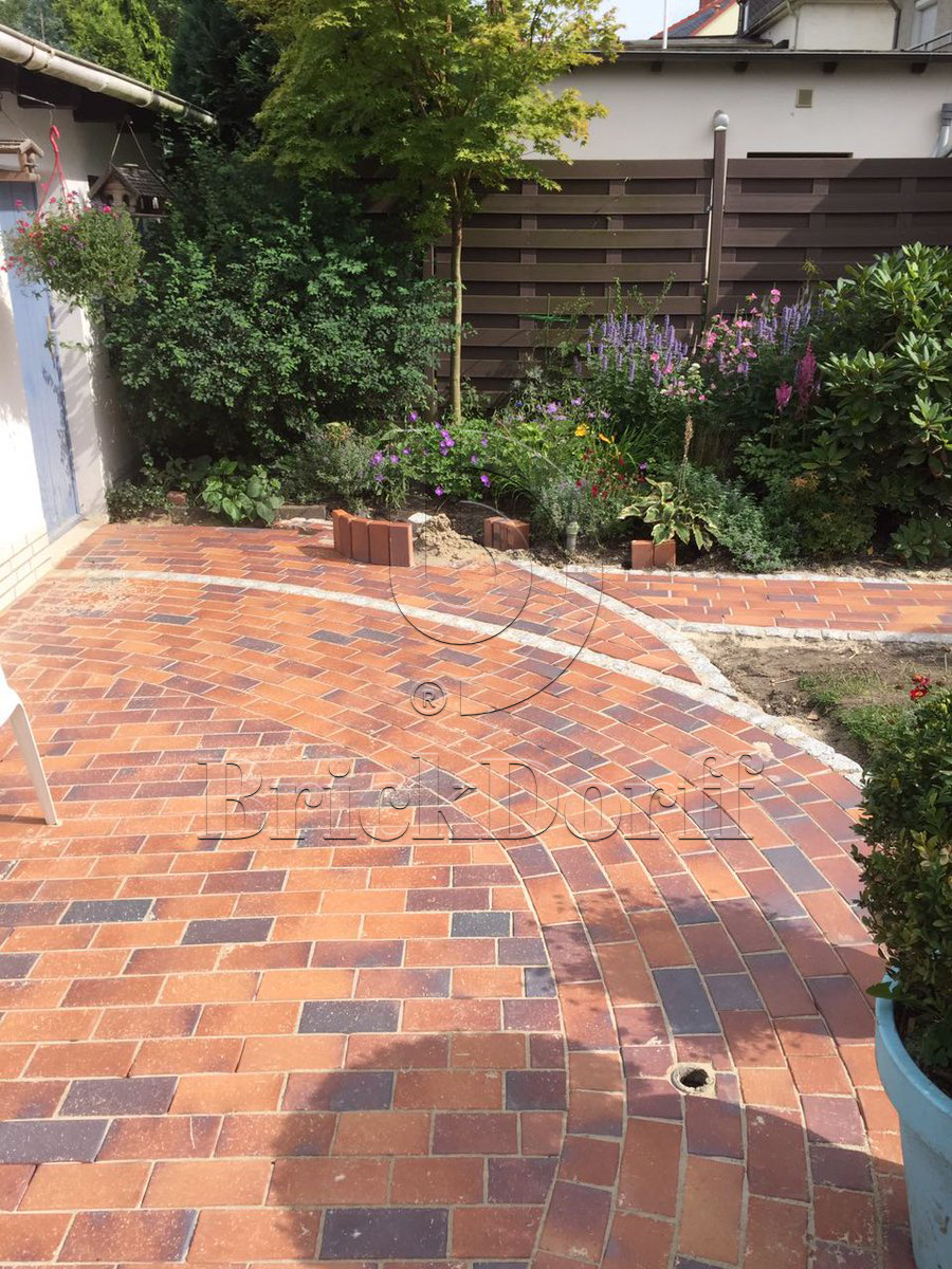 Тротуарная плитка / брусчатка Клинкерная ABC Herbstlaub-geflammt (Хербстлауб-гефламмт), 200*100*40 мм