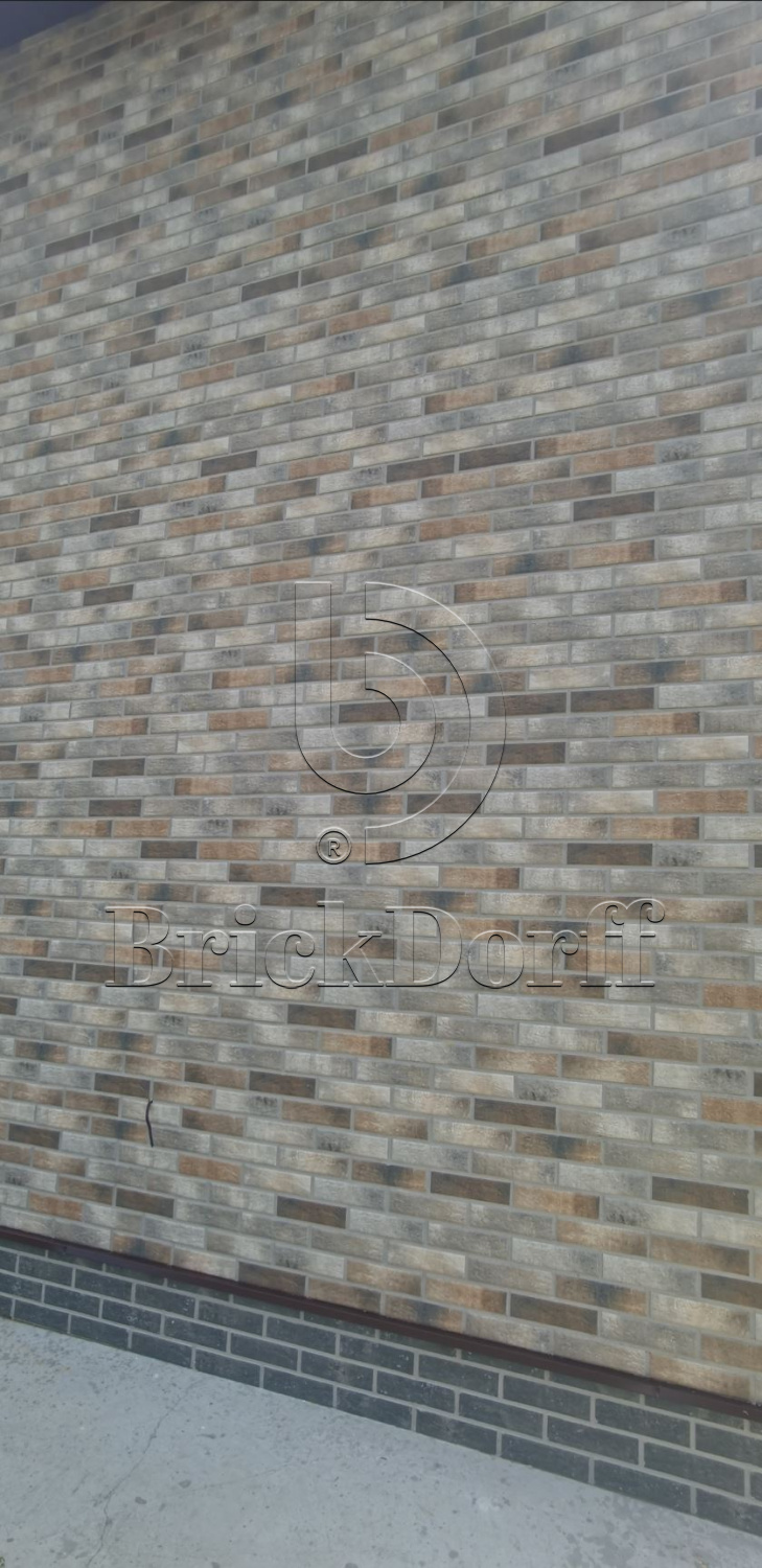 Loft Brick Pepper фасадная термопанель из пенополиуретана ППУ 65 мм