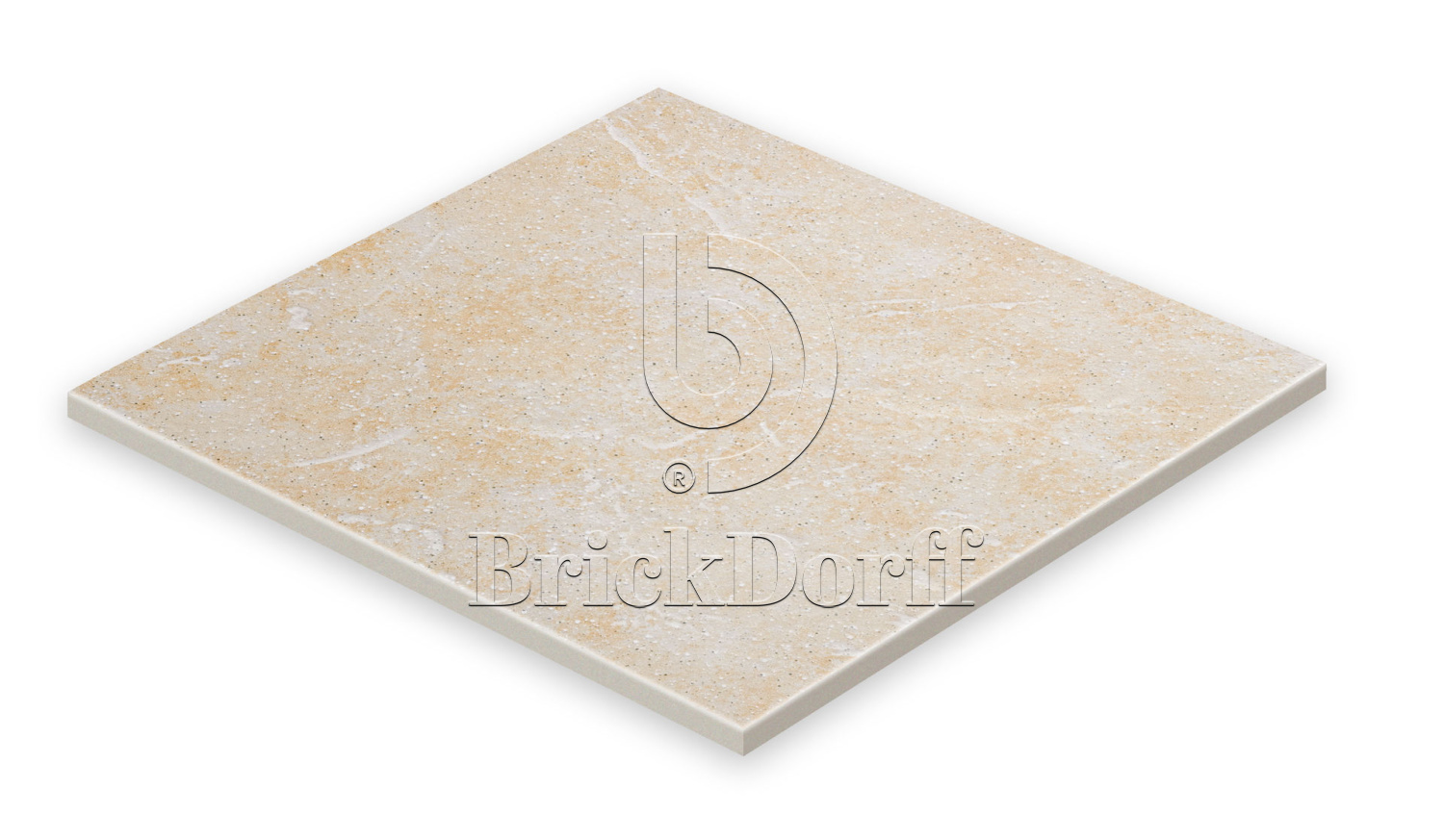 Клинкерная Плитка напольная противоскользящая Stroeher KERAPLATTE ROCCIA 833 corda 294*294*10 мм