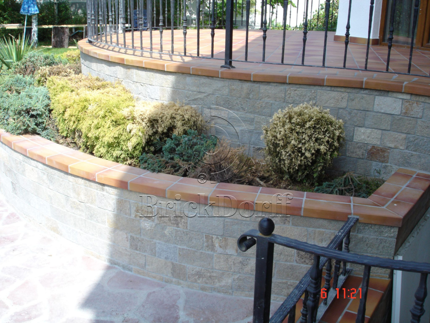 Плитка напольная противоскользящая Клинкерная Stroeher KERAPLATTE TERRA 307 wheat 240*240*12 мм