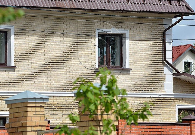 Фасадная облицовочная декоративная плитка травертин-2 5