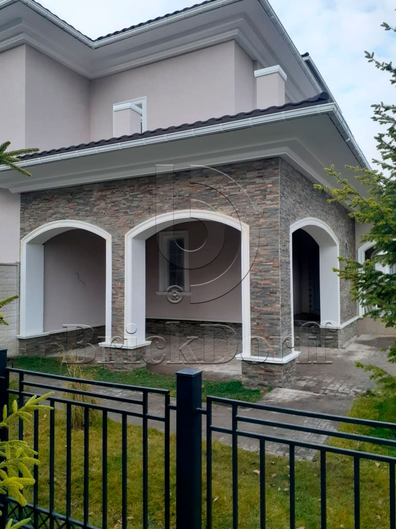 Сланец Цветной-1120 600*150*10-20 мм, натуральный камень для фасада и интерьера BD