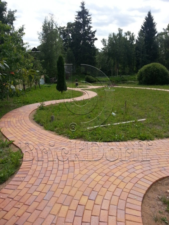 Тротуарная плитка / брусчатка Клинкерная ABC Herbstlaub-geflammt hell (Хербстлауб-гефламмт хелл), 200*100*45 мм