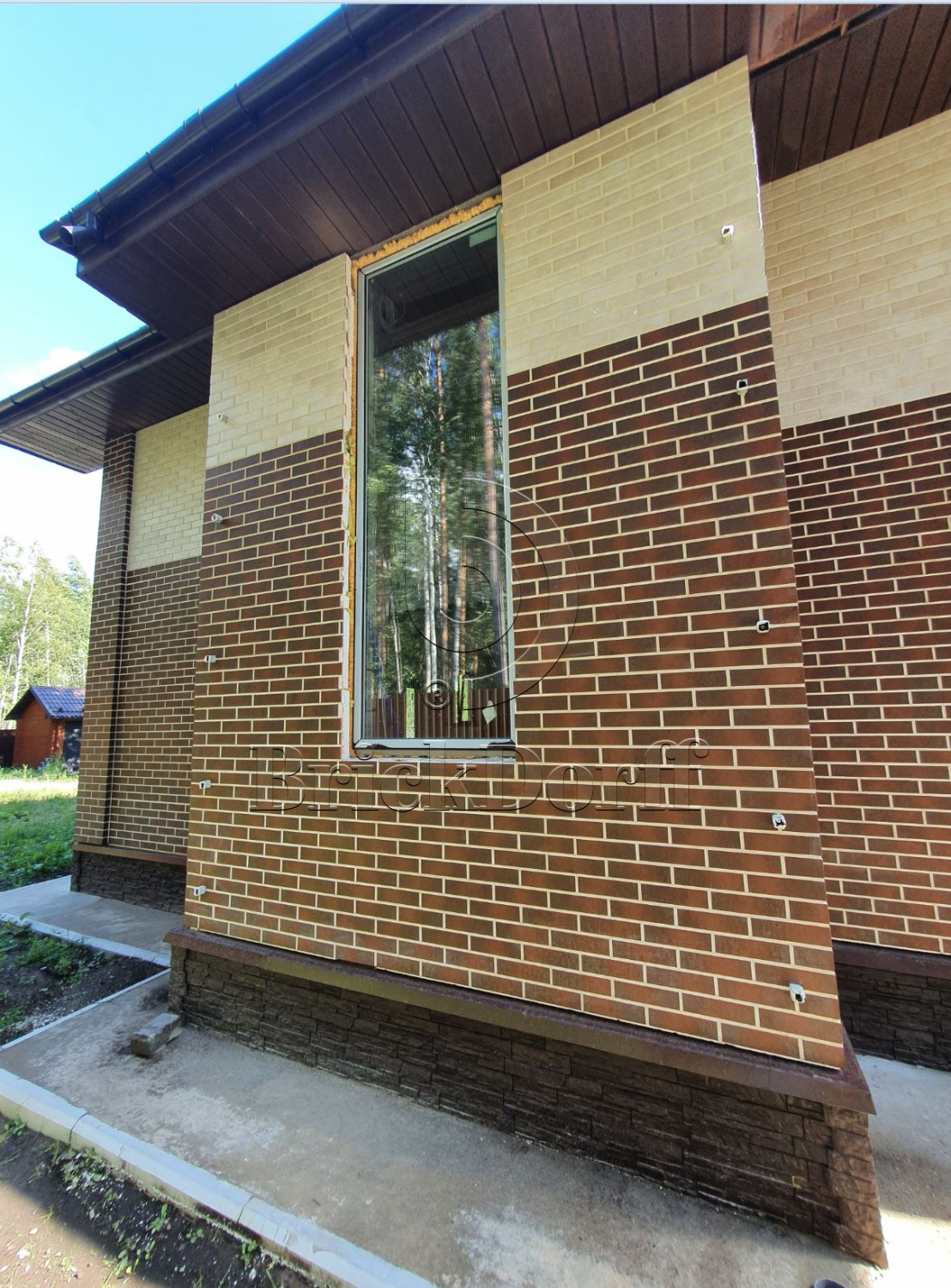 Semir Brown 245X66х7,4 мм Клинкерная фасадная плитка под кирпич облицовочная, коричневая