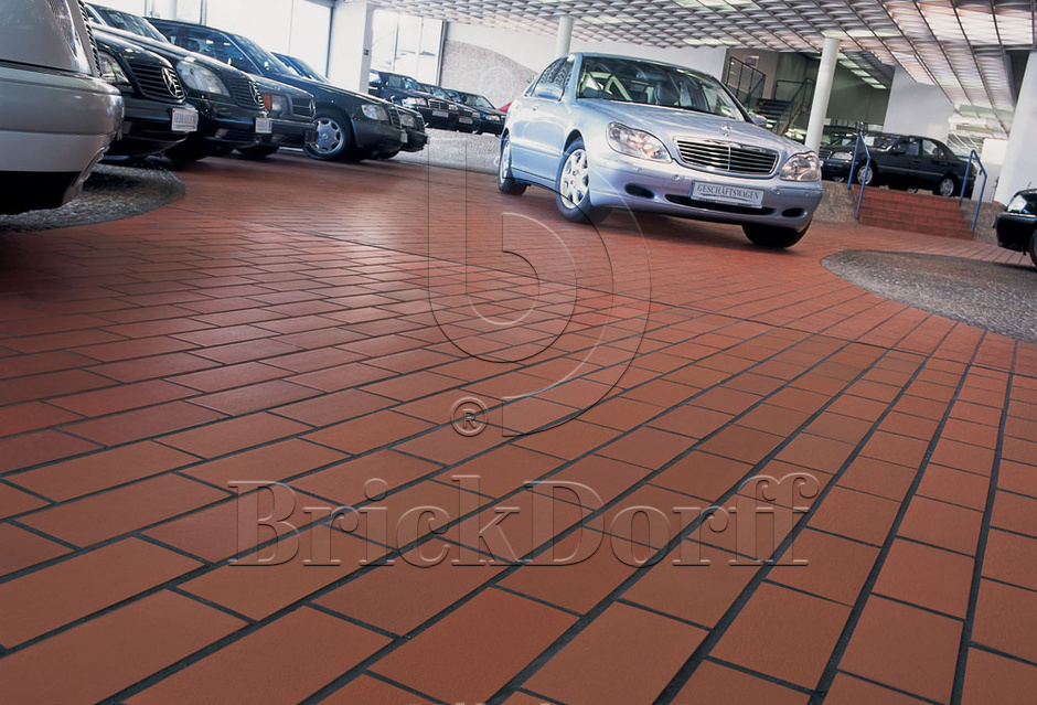 Кислотоупорная Клинкерная напольная плитка для промышленных помещений ABC Objekta Rot 240*115*10 мм