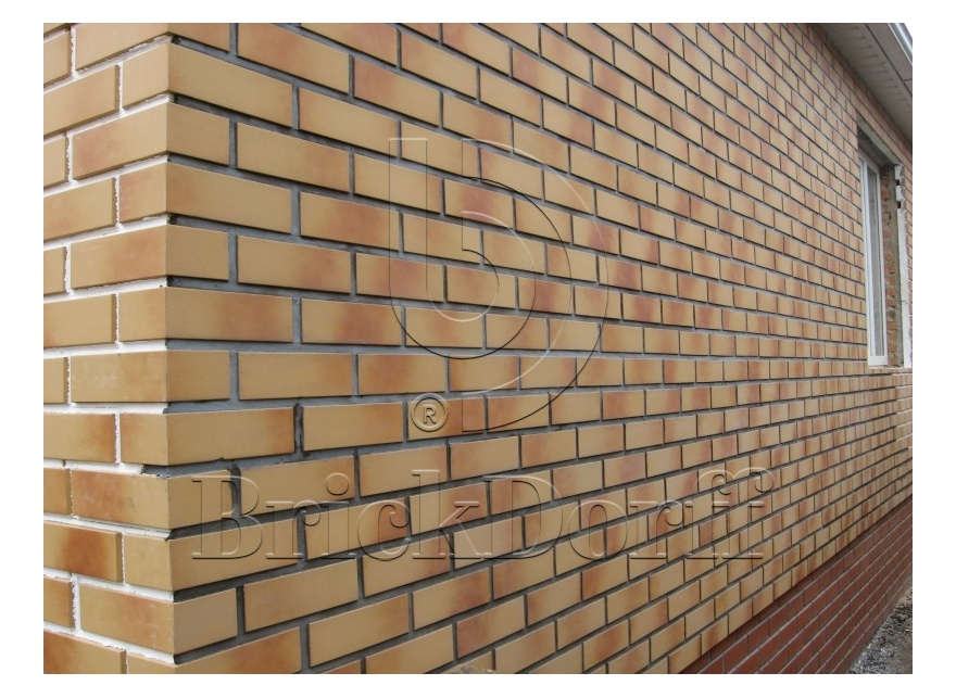 Lanzarote glatt, 240*71*10 мм, Клинкерная фасадная плитка облицовочная под кирпич ABCklinker