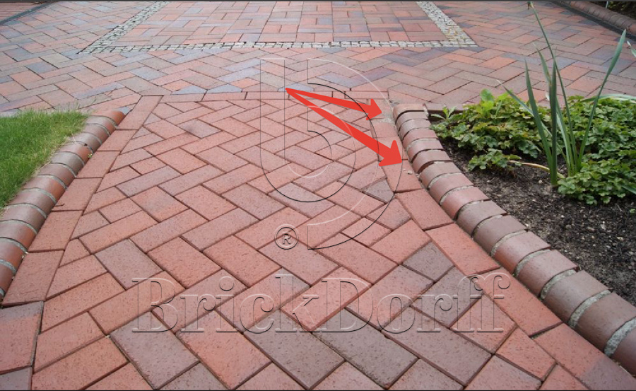 Тротуарная плитка клинкерная ABC Recker-bunt (Реккер-бунт)  200*100*20 мм