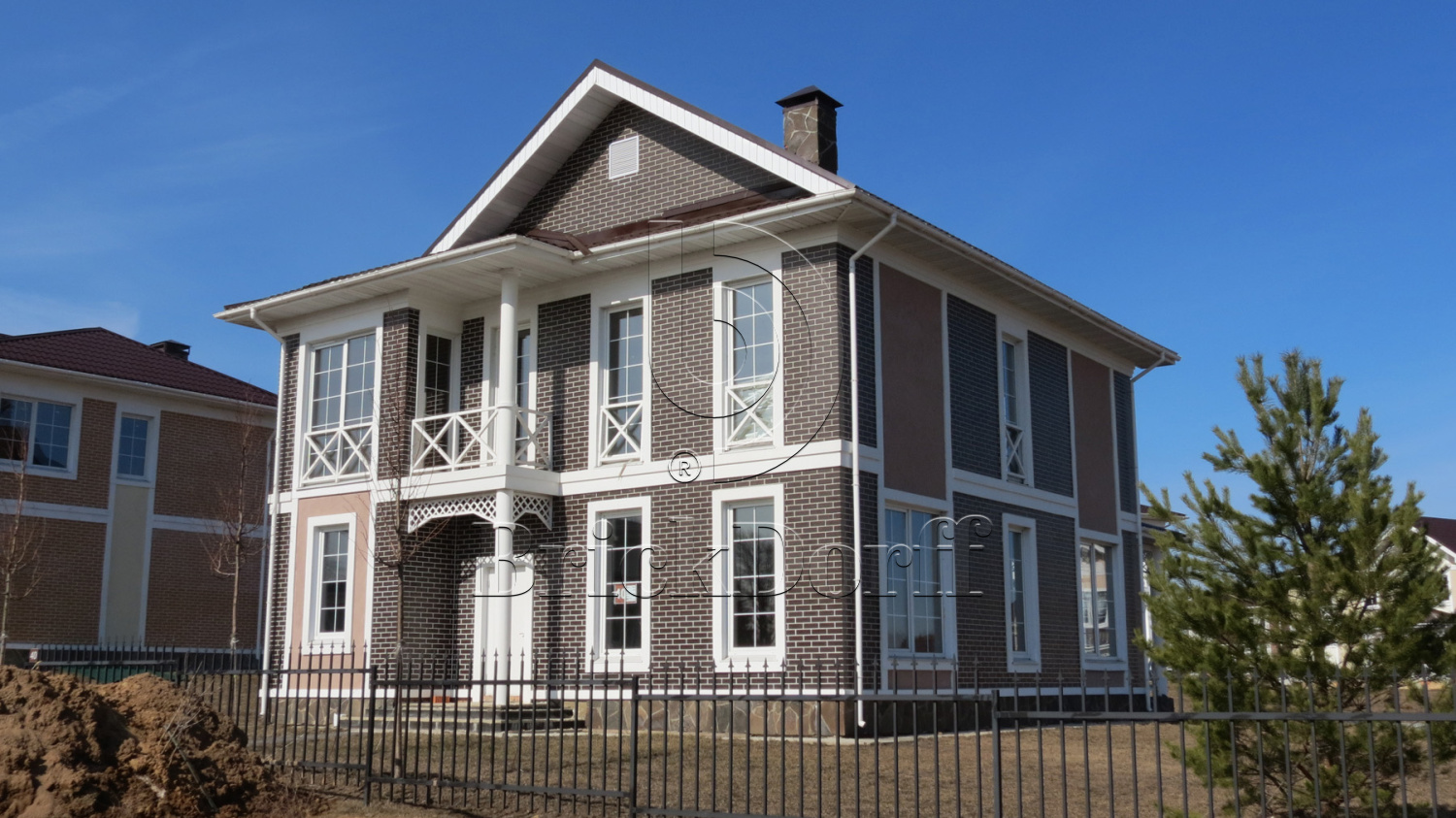 Objekta Braun genarbt, 240*71*10 мм, Клинкерная фасадная плитка облицовочная под кирпич ABCklinker