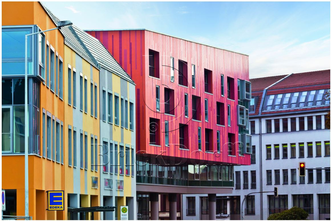 Клинкерная глазурованная фасадная плитка под кирпич цвет по RAL- уникальные цветовые решения