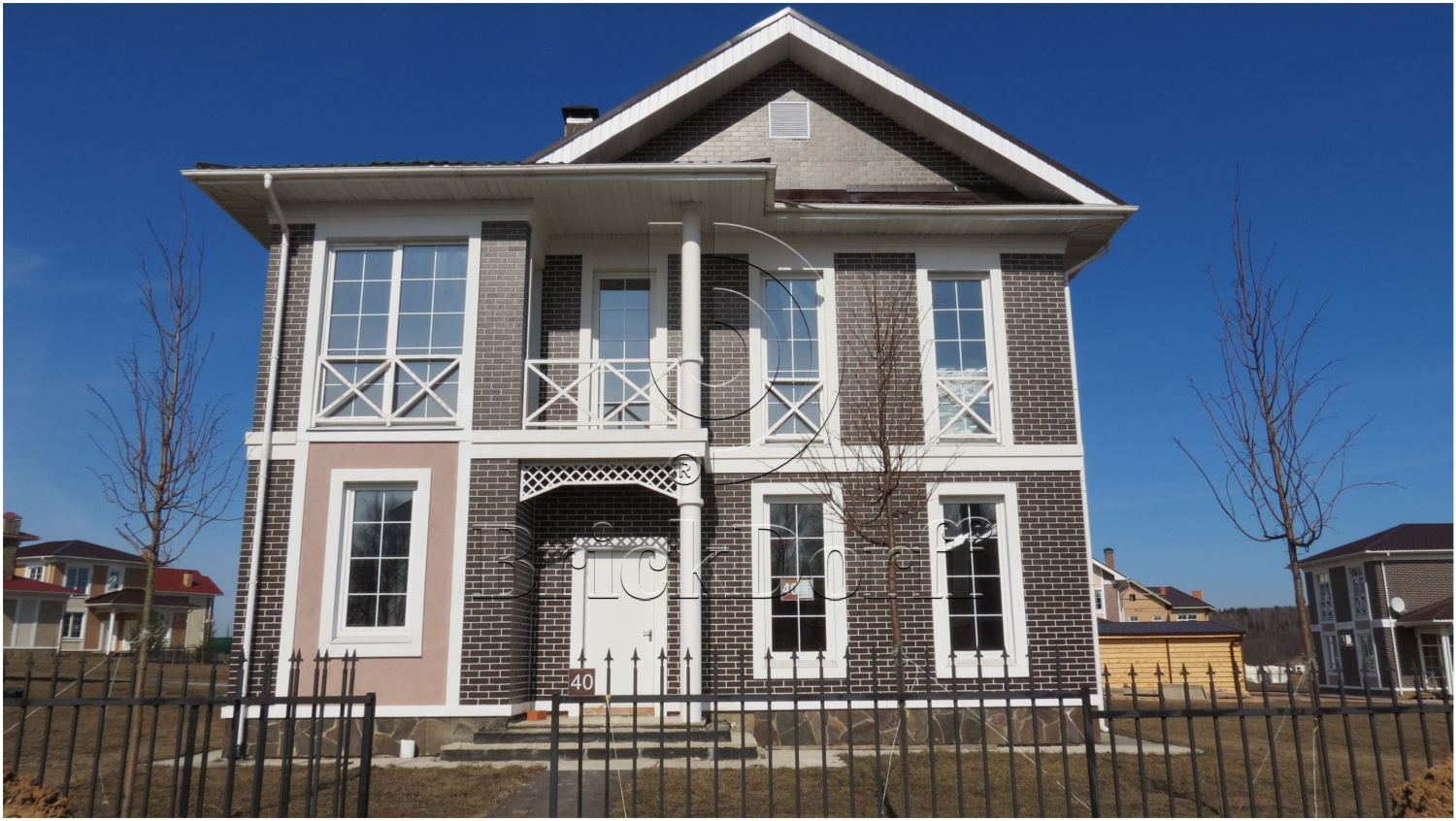 Фасадная Термопанель из пенополистирола ППС 60 мм с клинкерной плиткой Antik Mangan 240*71*8 мм