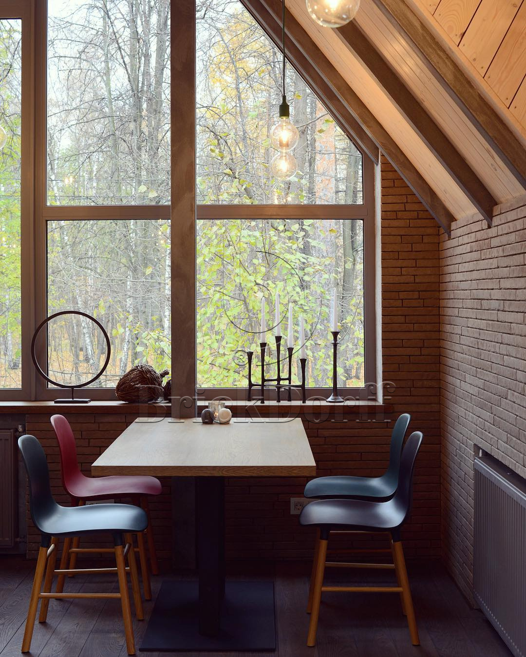 Клинкерная фасадная плитка облицовочная под кирпич Stroeher (Штроер) Zeitlos 237 austerrauch рельефная, 400*35*14 мм