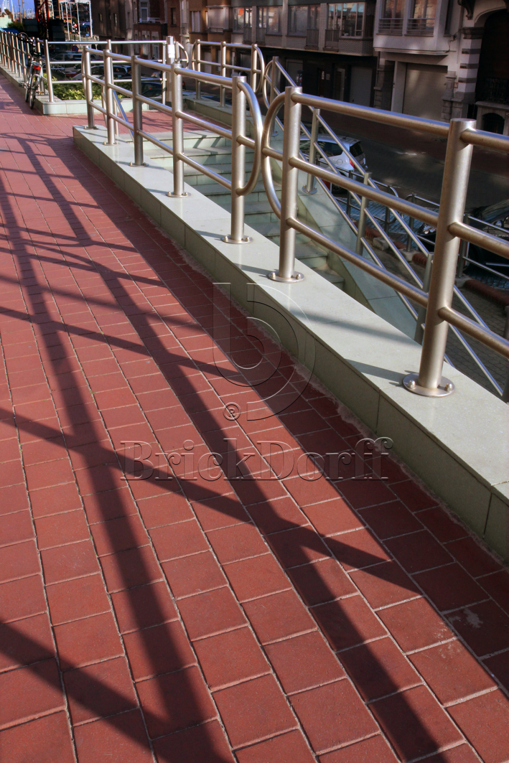 Тротуарная плитка / брусчатка Клинкерная ABC Rot-nuanciert (Рот-нуанкиерт), 200*100*45 мм