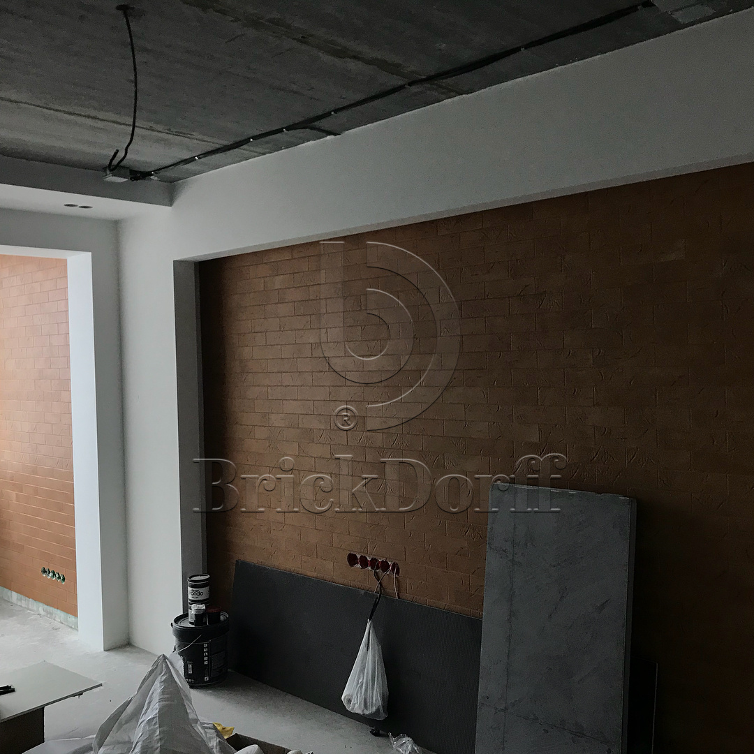 Antik Sandstein, 240*71*8 мм, Клинкерная фасадная плитка облицовочная под кирпич, ABCklinker