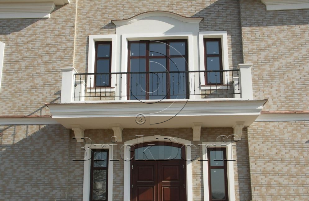 Фасадная Термопанель из Пенополиуретана ППУ 40 мм с Клинкерной плиткой Piz Kesch 240*71*10 мм