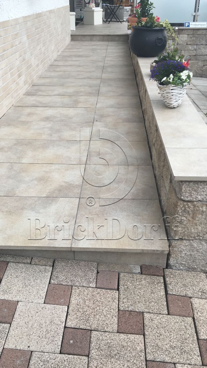 Клинкерная Плитка напольная противоскользящая Stroeher KERAPLATTE AERA T 727 pinar 594*294*10 мм