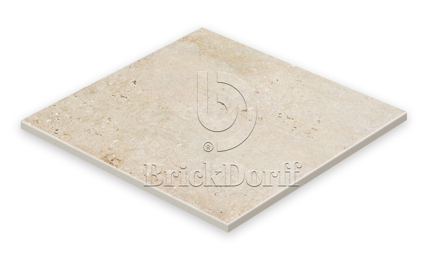 Клинкерная Плитка напольная противоскользящая Stroeher KERAPLATTE GRAVEL BLEND 960 beige 294*294*10 мм