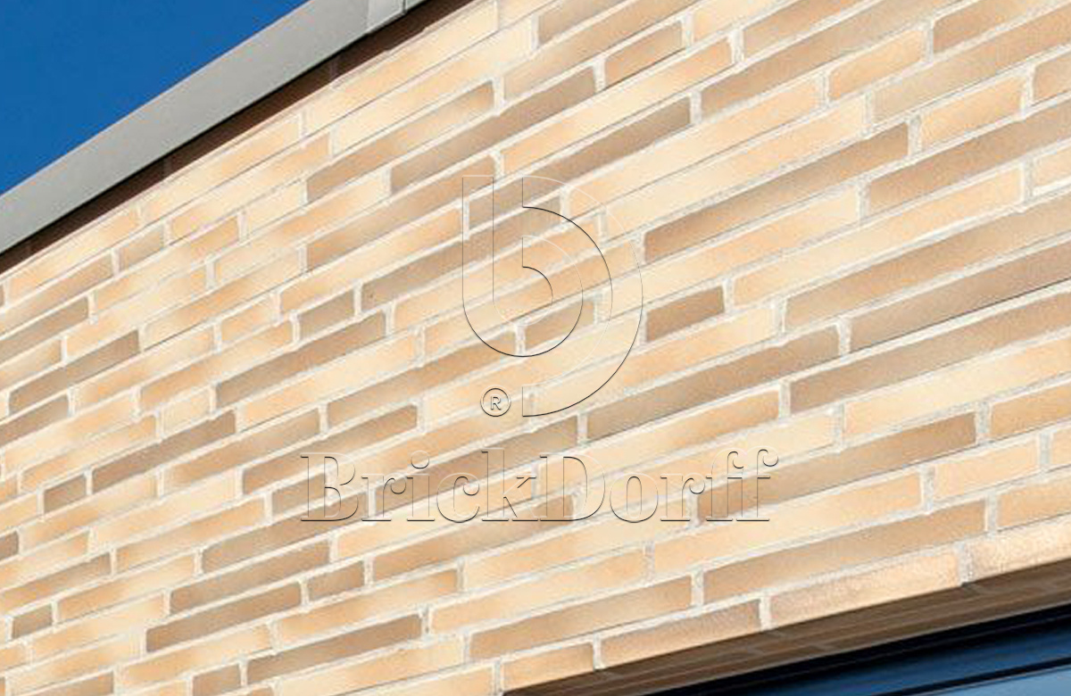 Elmshorn-Ockergrau, 240*71*10 мм, Клинкерная фасадная плитка облицовочная под кирпич ABCklinker