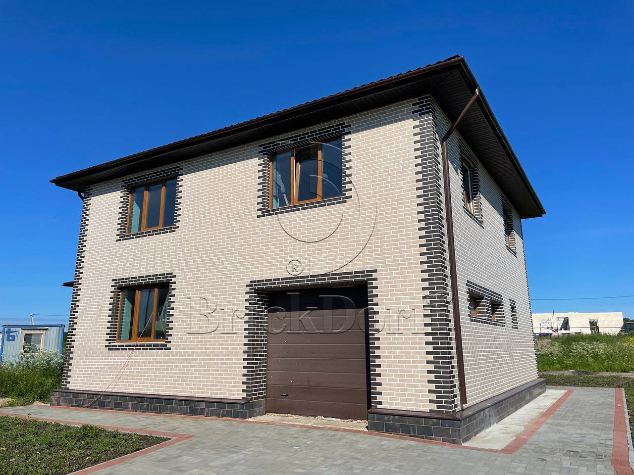 Mattone Sabbia Beige 245X66х7,4 мм Клинкерная фасадная плитка под кирпич облицовочная, бежевая