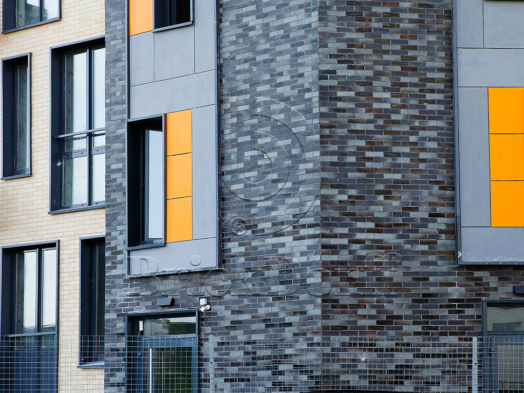 Клинкерная Плитка для Вентилируемых фасадов с расшивкой шва ABC №9025 240*71*14 мм