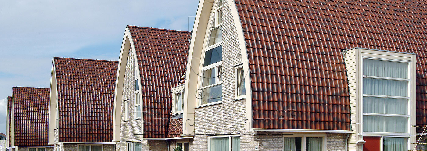 Керамическая черепица рядовая Roben Flandern медно-коричневый пестрый ангоб