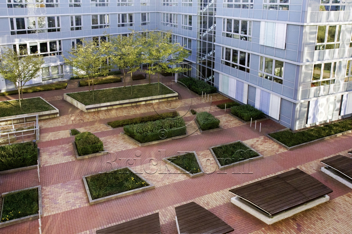 Тротуарная плитка / брусчатка Клинкерная ABC Rot-nuanciert (Рот-нуанкиерт), 200*100*45 мм