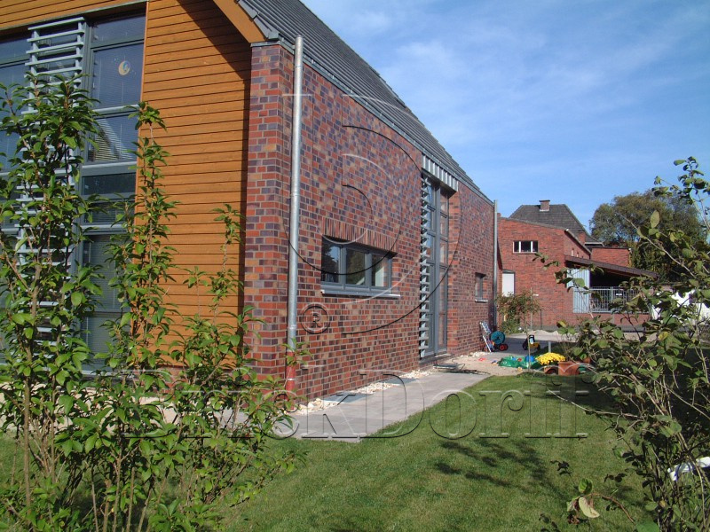 Кирпич облицовочный Клинкерный ABC 7554 Norderney blau-bunt Schmolz glatt  55NF 240*71*55 мм