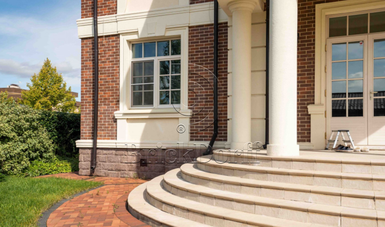 ABC Rotbunt Struktur besandet, 240*52*8 мм Клинкерная фасадная плитка облицовочная под кирпич