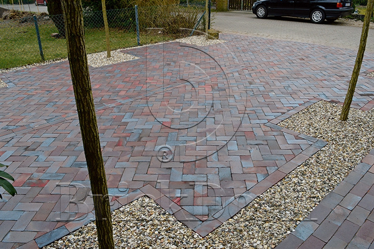 Тротуарная плитка / брусчатка Клинкерная красная LHL klinker ANTIKA 200*100*51 мм