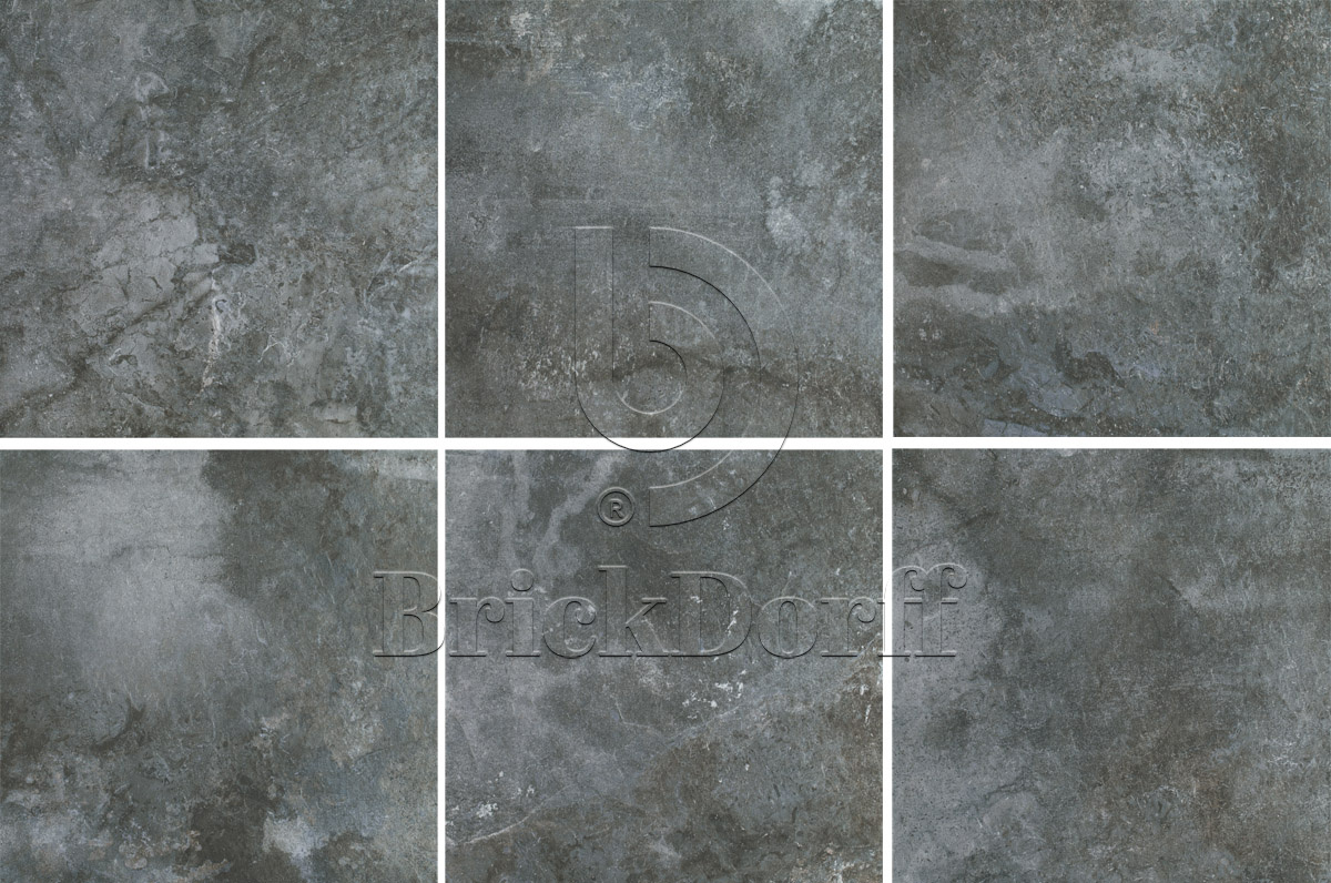 Burlington Blue Struktura 20 мм тротуарная плитка уличная, противоскользящая, керамогранитная 595*595*20 мм Paradyz