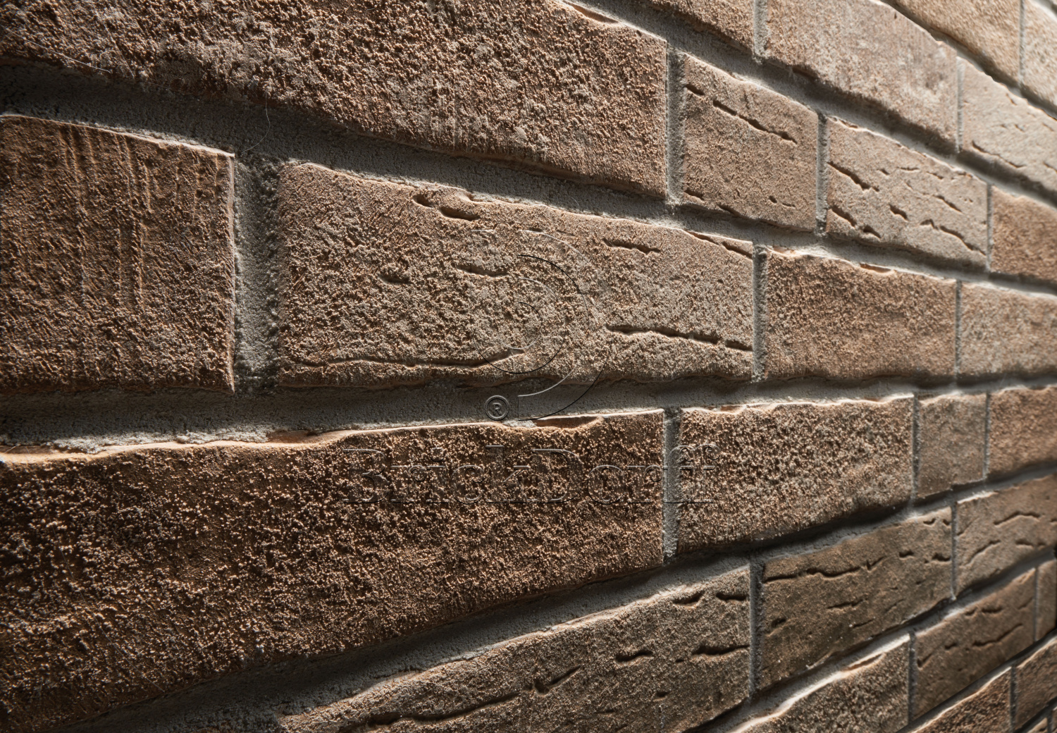 Клинкерная фасадная плитка облицовочная под кирпич Stroeher (Штроер) Steinlinge 371 silberbeige рельефная NF14, 240*71*14 мм